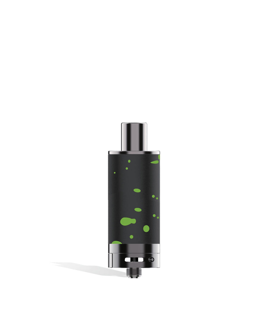 Black Green Spatter Wulf Mods Evolve Plus XL Duo Dry Atomizer on white background