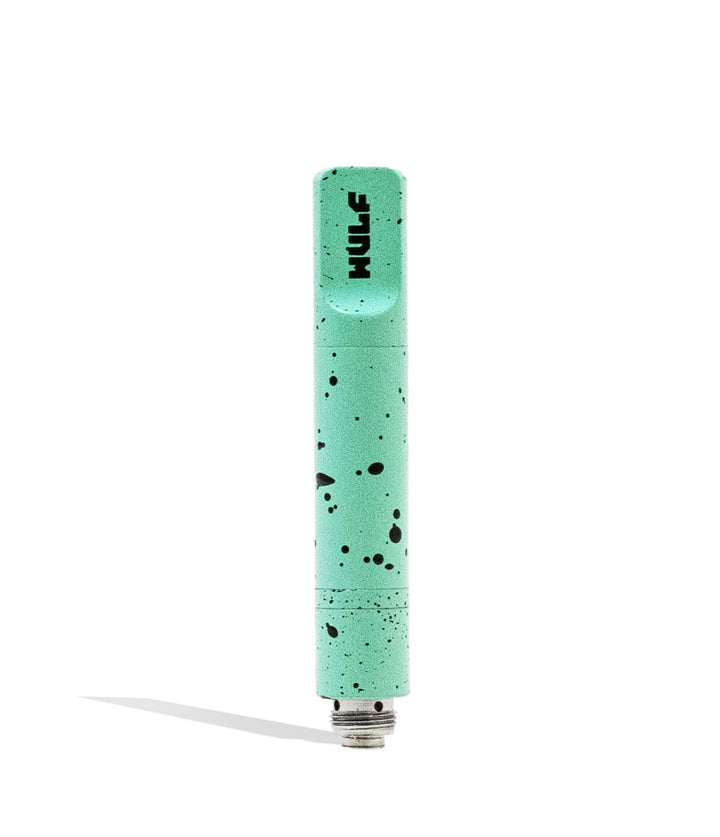 Teal Black Spatter Wulf Mods Concentrate Tank on white background