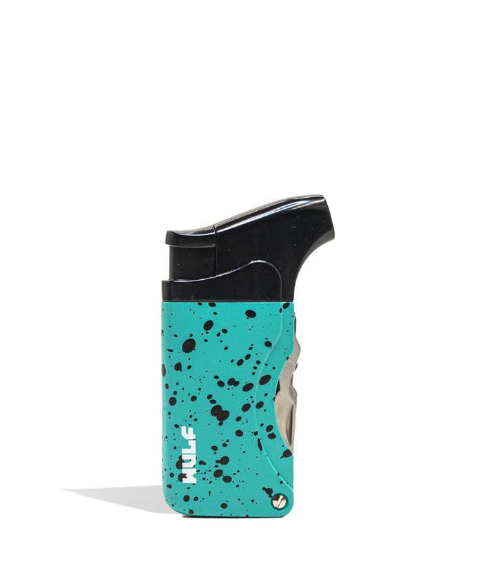 Teal Black Spatter Wulf Mods Omni Dab Tool Torch on white background